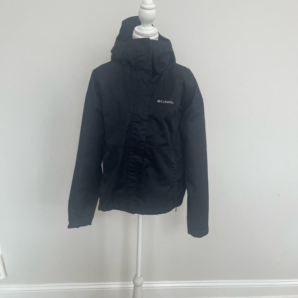 Columbia Kids Black Raincoat